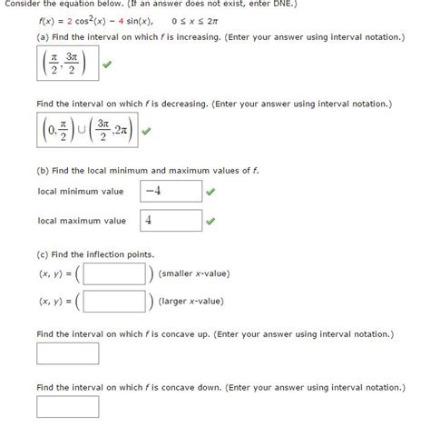 Solved Consider The Equation Below If An Answer Does Not Chegg