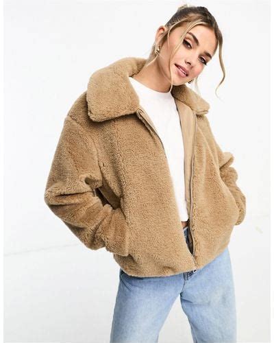 Natural Pull&Bear Jackets for Women | Lyst