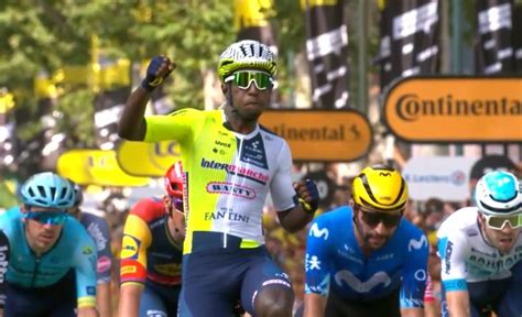 Biniam Girmay Becomes First Eritrean To Win A Tour De France Stage