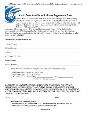 Fillable Online Arcticfever Arctic Fever Pledge Form Arcticfever Fax