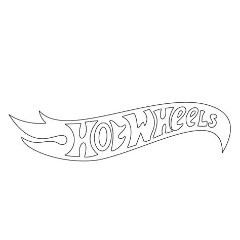 How To Draw Hot Wheels Logo