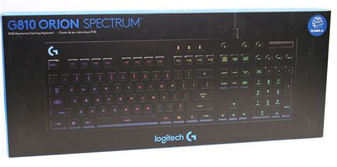 Logitech G810 Orion Spectrum RGB Mechanical Keyboard Review - PC ...