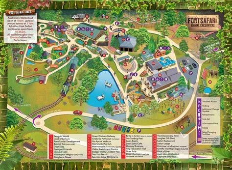 Woburn Safari Park map | Woburn safari park, Safari park, Cotswold ...