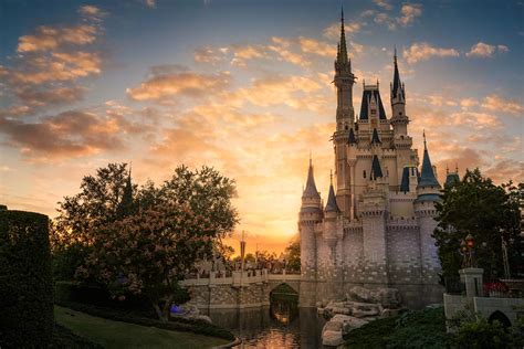 Cinderella Castle Glow — Matthew Cooper Photography