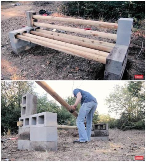 15 Easy DIY Cinder Block Bench Ideas DIY Crafts