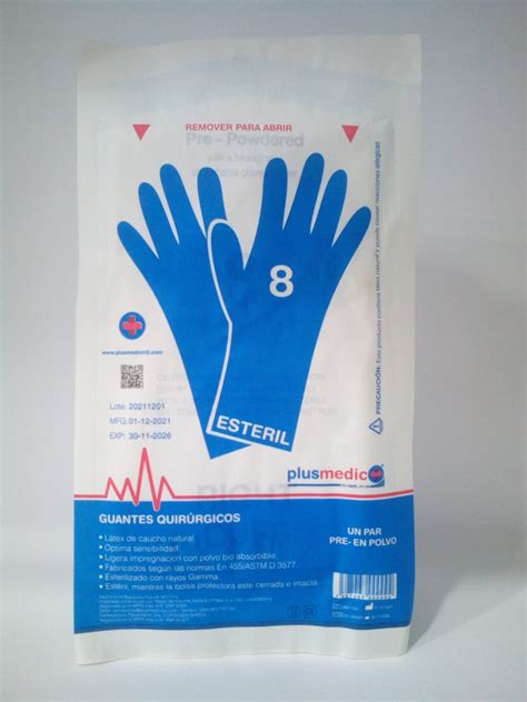 Guantes Quirurgicos Esteriles Talla N Caja X Und Farmacenter