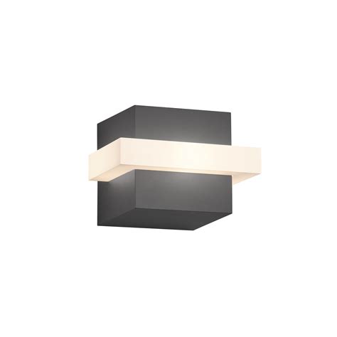 Candeeiro De Parede Mitchell Led W Luz Preto Leroy Merlin