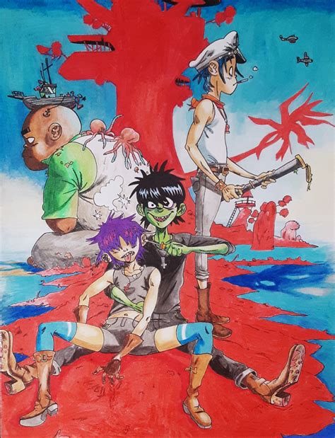 2d Gorillaz Melancholy Hill