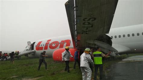 4 Fakta Terkini Usai Lion Air JT 714 Tergelincir Di Bandara Supadio