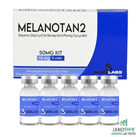 50 MG AKRALABS MELTANOTAN 2 5 VIALS A 10MG KIT