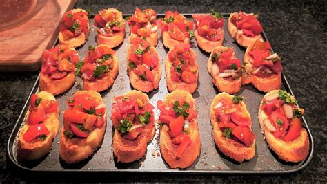 Easy Bruschetta Recipe With Balsamic Vinegar Delishably