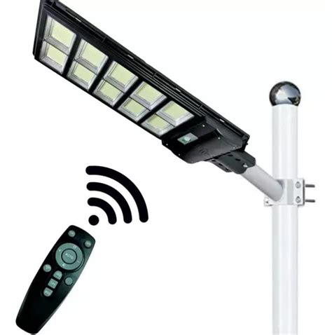 Lampara Solar Led W Suburbana Para Alumbrado Publico Meses Sin