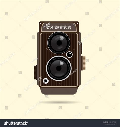 Vintage Camera Vector Set Stock Vector (Royalty Free) 1121417636 ...