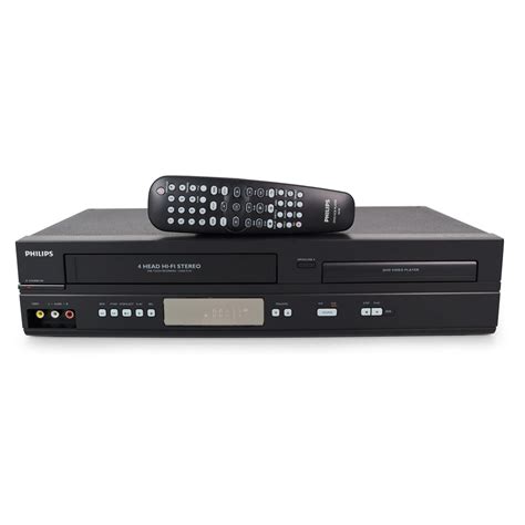 Professionally Refurbished DVD VCR Combo Player - 6 Month Warranty