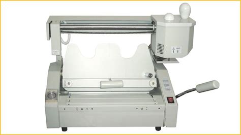 A4 A3 Manual Glue Binding Machine YouTube