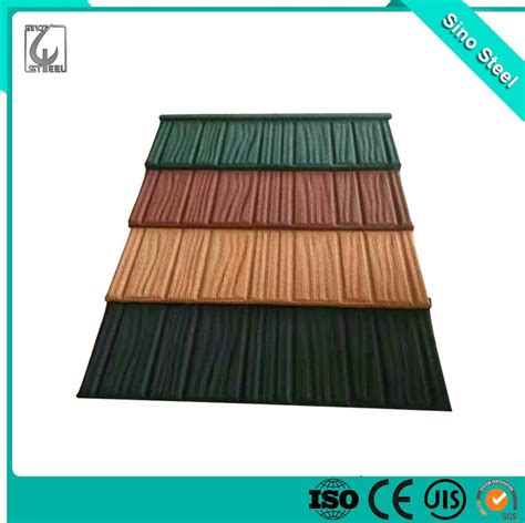 Stone Coated Roof Tile Galvalume Aluzinc Sheet Base Steel China