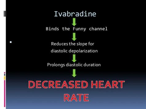 Mechanism Of Action Of Ivabradine