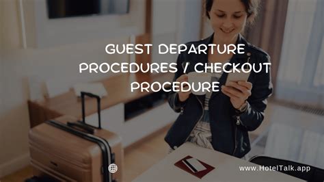 Guest Departure procedures / Checkout Procedure - HotelTalk - For ...