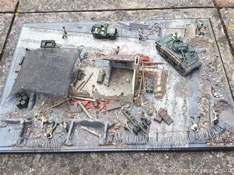 My Daughter's Airfix Battlefront Diorama with additions - Military ...