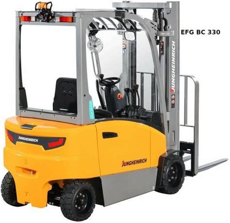 Jungheinrich Efgbc 330 Puncture Resistance Electric Forklift Load