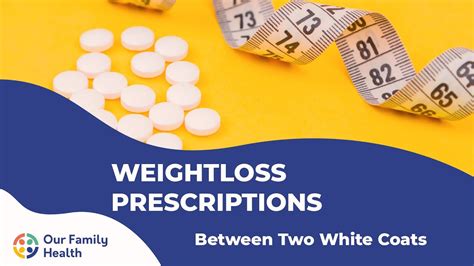 Weight Loss Prescriptions Youtube