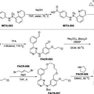 Synthesis of mitapivat and pacritinib | Download Scientific Diagram