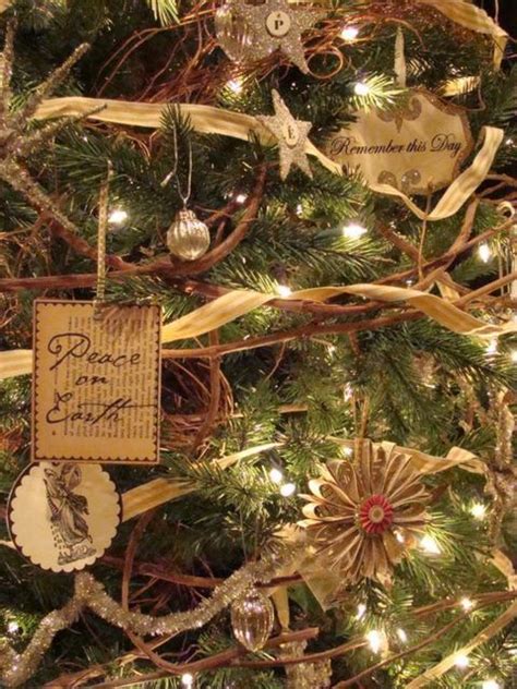 40 Idées Déco Sapin De Noël De Style Vintage