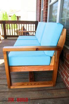 How To Build A Diy Modern Outdoor Sofa Fixthisbuildthat Outdoor