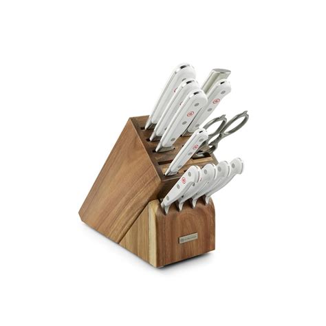 Wusthof Classic White 12 Piece Knife Block Set 1090271201 Bbqguys