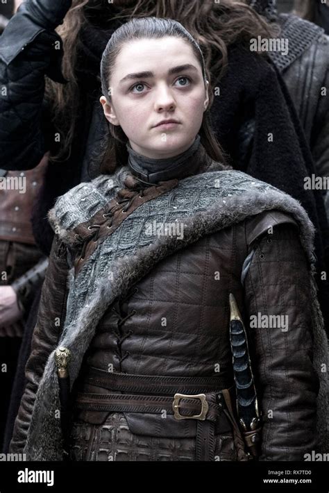 Maisie williams game of thrones hi-res stock photography and images - Alamy