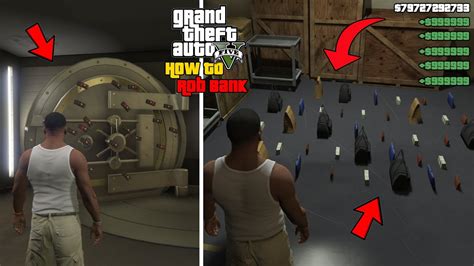 How To Rob Bank In GTA 5 Story Mode PC PS5 PS4 PS3 XBOX YouTube