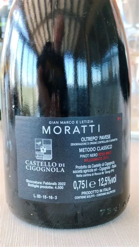 Vinerd Igp Oltrep Pavese Docg Metodo Classico Ros Brut Moratti