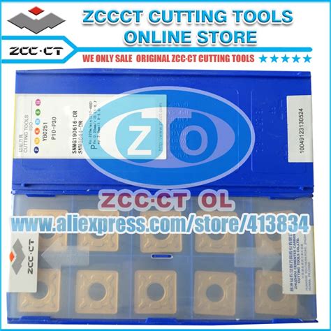 Free Shipping Zcc Insert Snmg Dr Ybc Cnc Turning Tool Inserts