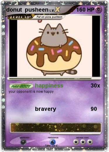 Pokémon Donut Pusheen 2 2 Happiness My Pokemon Card