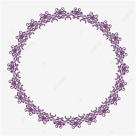 Ornamental Circle Frame Vector Art Png Circle Ornament Frame Png