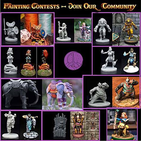 Getuscart 15 Character And Npc Miniatures For Dnd 28mm I For Dandd