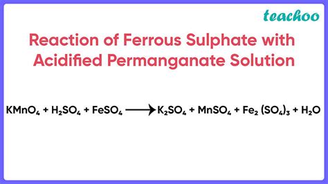 A Dilute Ferrous Sulphate Solution Was Gradually Added Mcq Teachoo