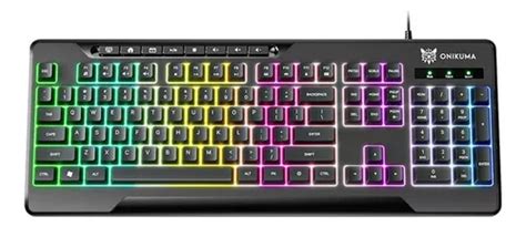 Teclado Gamer Onikuma G Rgb Iluminado Cableado Circuit Cuotas Sin