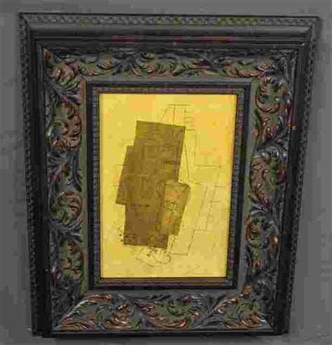 Attributed to Georges Braque, Collage (Acquired 1970's)