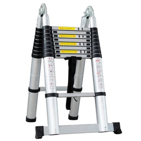 Double Sided Multi Purpose Ladder Aluminium Telescopic A Type Folding