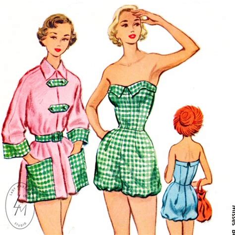 1950s 50s Vintage Sewing Pattern Reproduction Skirt Suit Etsy