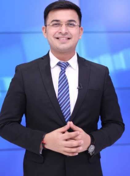 Shubhankar Mishra News Anchor Biography Birthday Age