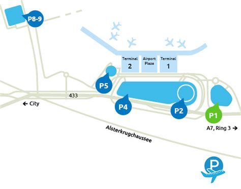 Parken Flughafen Hamburg P1 Informationen Preise