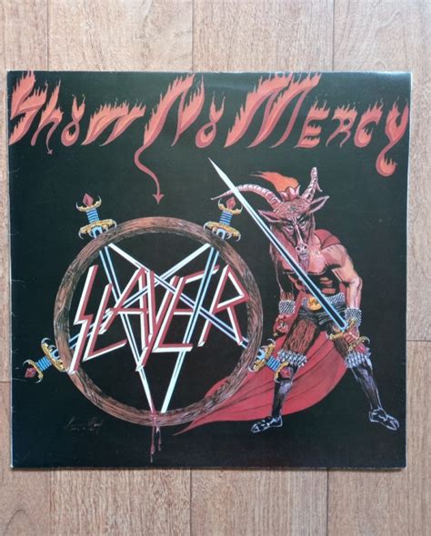 Slayer Show No Mercy Vinyl Photo Metal Kingdom