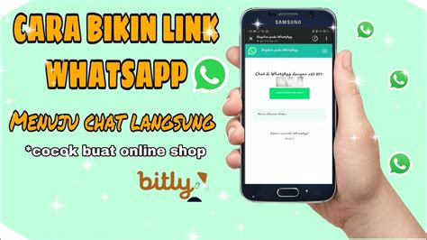 Cara Membuat Link Whatsapp Menuju Chat Langsung Youtube