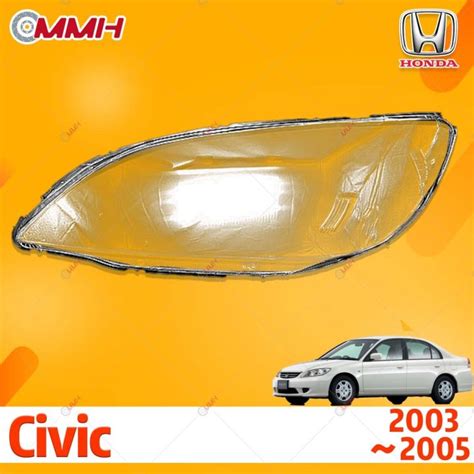 For Honda Civic Headlamp 2003 2005 Headlamp Cover Headlight Cover Head