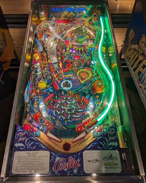 Cirqus Voltaire Bally 1997 Pinball Pov