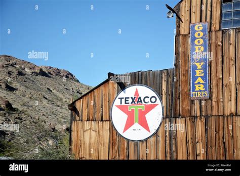 Nelson Nevada Tourist Attraction Ghost Town Mining Stock Photo Alamy