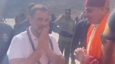 Uttarakhand Congress Leader Rahul Gandhi Receives Warm Welcome By