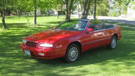 Purchase used 1995 Chrysler LeBaron GTC Convertible in Clifton Springs, New York, United States